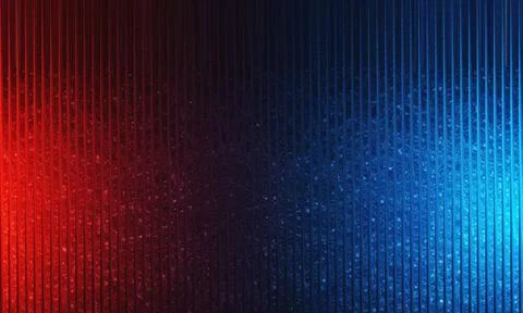 Abstract High-Tech Background with Textured Vertical Lines and Red Blue Neo.. Stock Illustration