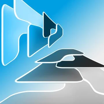 Abstract high tech background vector Illustrazione stock