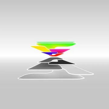 Abstract high tech background vector Stock Illustration