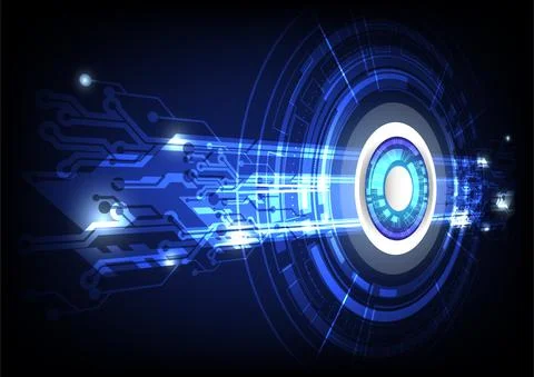 Abstract high tech background vector Stock Illustration