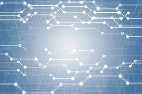 Abstract High Tech Background In White And Gray Tone Stock Illustration