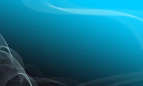Abstract High tech blue wave dark background  写真素材
