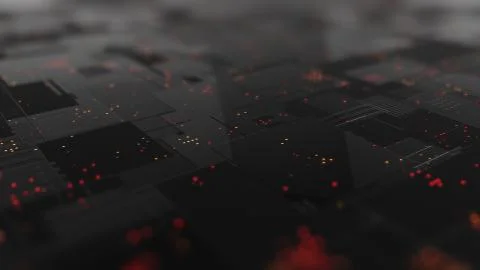 Abstract high tech digital technology background Illustrazione stock