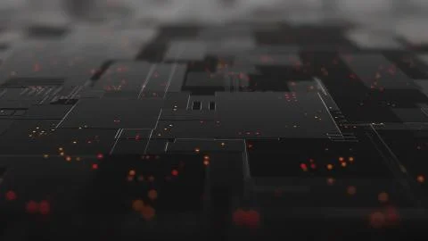 Abstract high tech digital technology background Stock Illustration