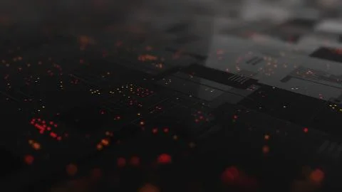 Abstract high tech digital technology background Stock Illustration