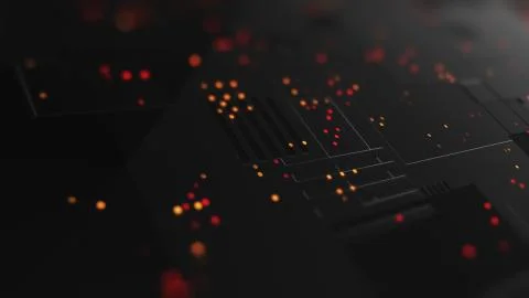 Abstract high tech digital technology background Illustrazione stock