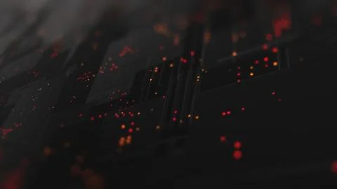 Abstract high tech digital technology background Stock Illustration