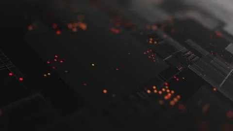 Abstract high tech digital technology background Illustrazione stock