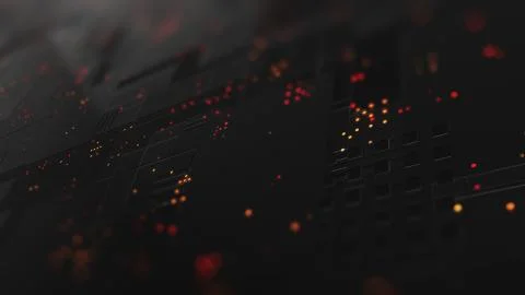 Abstract high tech digital technology background Stock Illustration