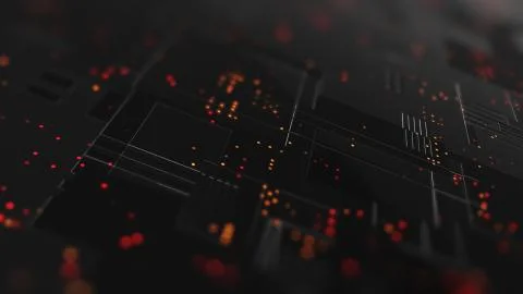 Abstract high tech digital technology background Stock Illustration