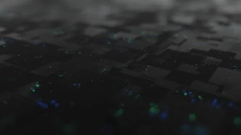 Abstract high tech digital technology background Stock Illustration