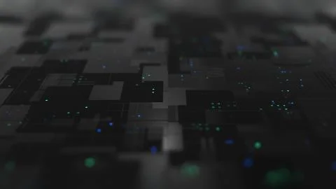 Abstract high tech digital technology background Stock Illustration
