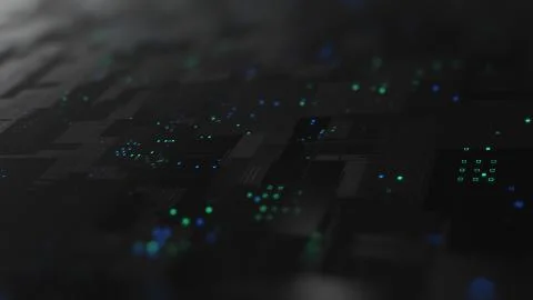 Abstract high tech digital technology background Stock Illustration