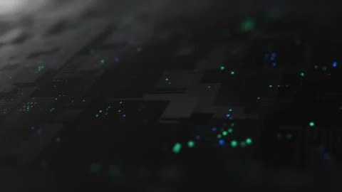 Abstract high tech digital technology background Stock Illustration