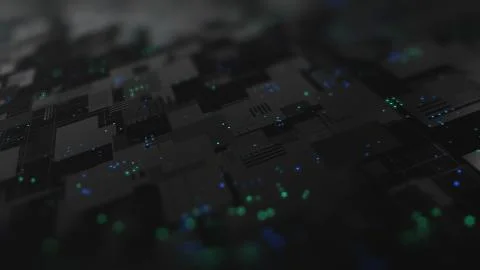 Abstract high tech digital technology background Stock Illustration