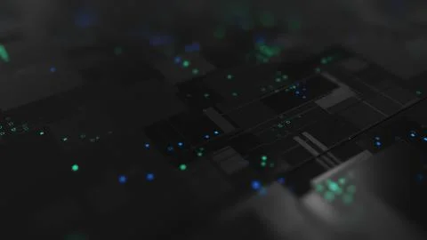 Abstract high tech digital technology background Stock Illustration