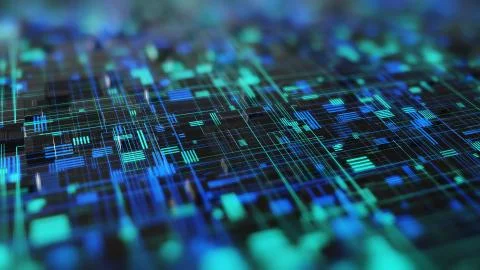 Abstract high tech digital technology background 스톡 일러스트