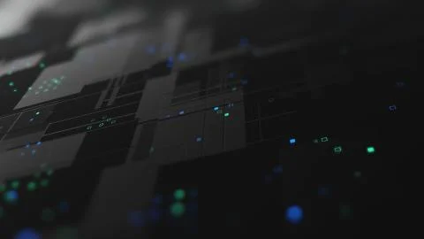 Abstract high tech digital technology background Stock Illustration