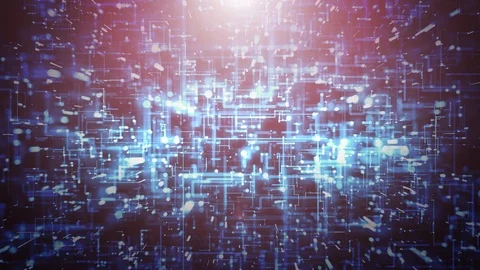 Abstract High Technology Background Loop Stock Footage 104656332