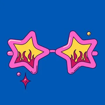Abstract hippie decor. Stock Illustration