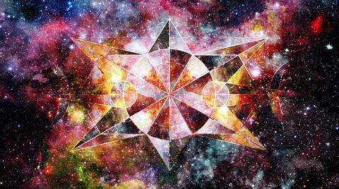 Abstract hipster geometric background. Elements of this image furnished by... Stock Photos