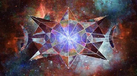 Abstract hipster geometric background. Elements of this image furnished by... 스톡 사진
