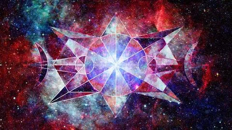 Abstract hipster geometric background. Elements of this image furnished by... Stock Photos