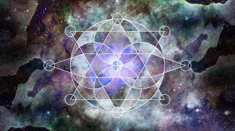 Abstract hipster geometric background. Elements of this image furnished by... Foto stock