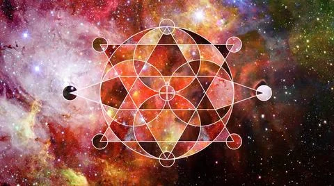 Abstract hipster geometric background. Elements of this image furnished by... Stock Photos