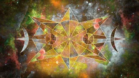 Abstract hipster geometric background. Elements of this image furnished by... Stock Photos