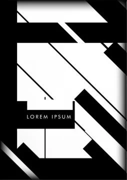 Abstract Hipster Lines Background . Vector Design Stock Illustration