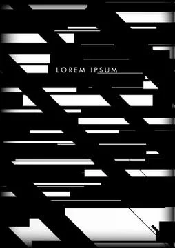 Abstract Hipster Lines Background . Vector Design Stock Illustration