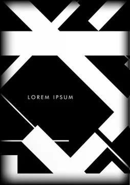 Abstract Hipster Lines Background . Vector Design Stock Illustration