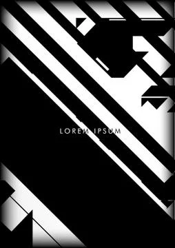 Abstract Hipster Lines Background . Vector Design Stock Illustration