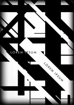 Abstract Hipster Lines Background . Vector Design Stock Illustration