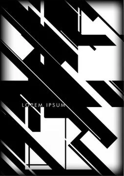 Abstract Hipster Lines Background . Vector Design Stock Illustration