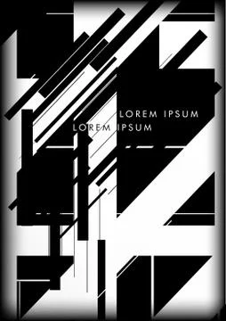 Abstract Hipster Lines Background . Vector Design Illustrazione stock