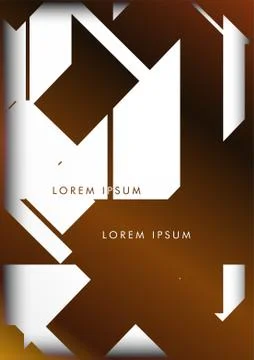 Abstract Hipster Lines Background . Vector design with a mix of colors and sh Stock Illustration