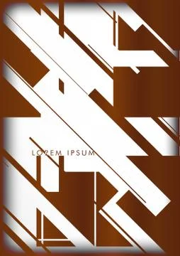 Abstract Hipster Lines Background . Vector design with a mix of colors and sh 스톡 일러스트