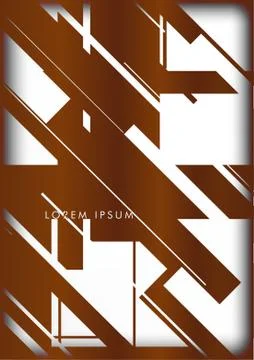 Abstract Hipster Lines Background . Vector design with a mix of colors and sh Stock Illustration