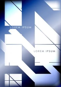 Abstract Hipster Lines Background . Vector design with a mix of colors and sh Stock Illustration