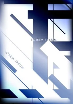 Abstract Hipster Lines Background . Vector design with a mix of colors and sh Stock Illustration