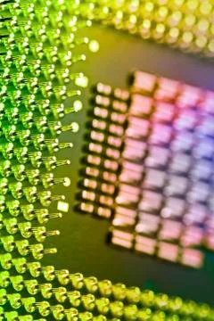 Abstract hitech background. very shallow depth of field. Stock Photos
