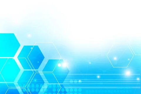 Abstract hitech technology background with hexagons,vector イラスト素材