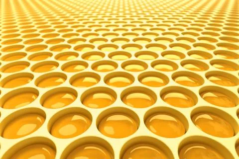 Abstract hive structure Stock Illustration