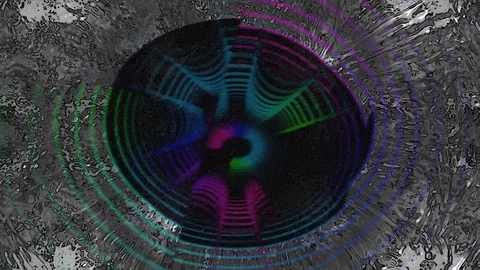 Abstract Hole Loop Stock Footage 116570319