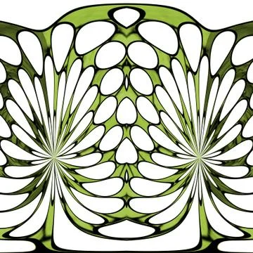 Abstract Holed Design Stock Illustration