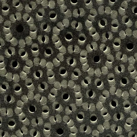 Abstract holes background design with changing patterns Stock Footage 233187337