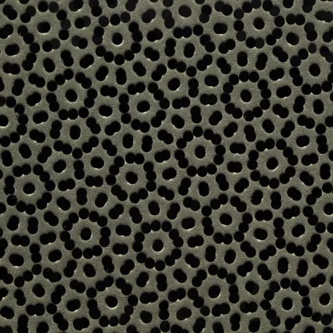 Abstract holes background design with changing patterns Stock Footage 233216750