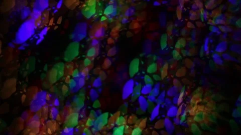 Abstract holiday background of blinking lights with complex pattern Stock Footage 84177868